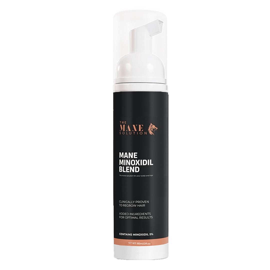 The Mane Minoxidil Blend Foam 5% — Hair Growth & Regrowth Solution | The Mane Solution