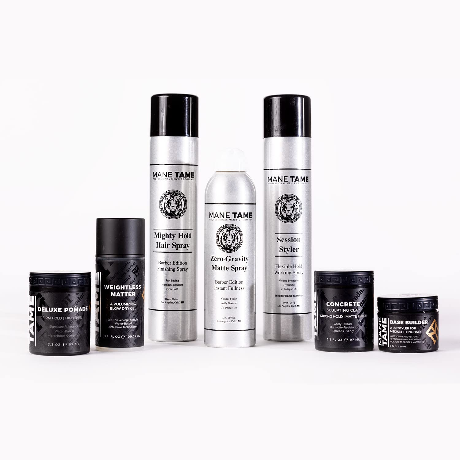 MANE TAME Zero-Gravity 7oz Matte Finish Spray – Instant Fullness, Volume, Texture & UV Protection