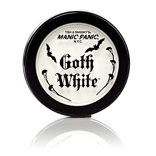 MANIC PANIC Goth White Cream to Powder Foundation – Full Coverage Matte, Vegan & Cruelty-Free