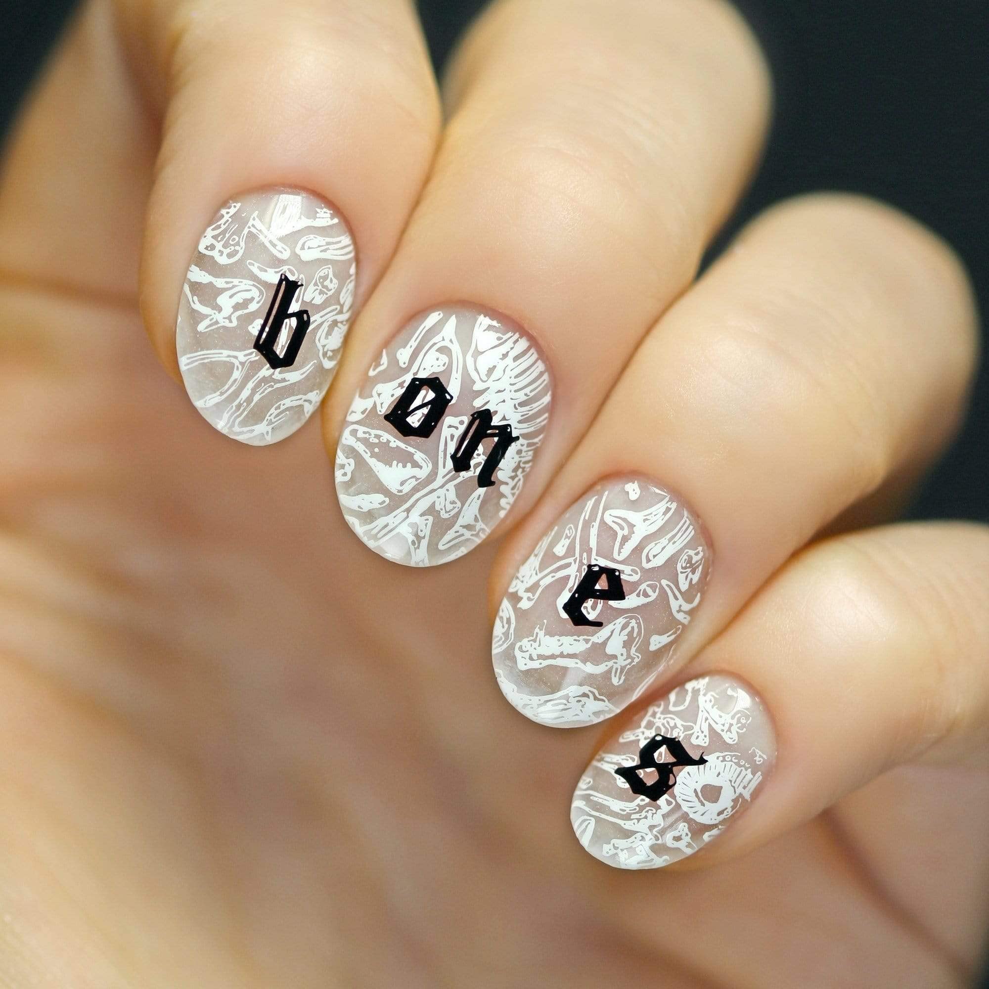 Maniology Black & White Duo Stamping Polish Set – 13ml, 5-Free, Bold Nail Art
