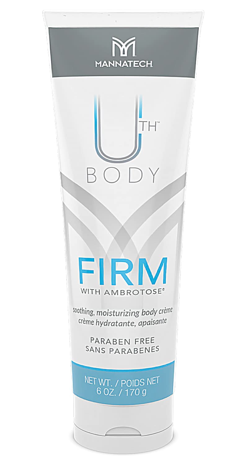 Mannatech Firm with Ambrotose Moisturizing Body Cream – 6oz, Paraben-Free for All Skin Types