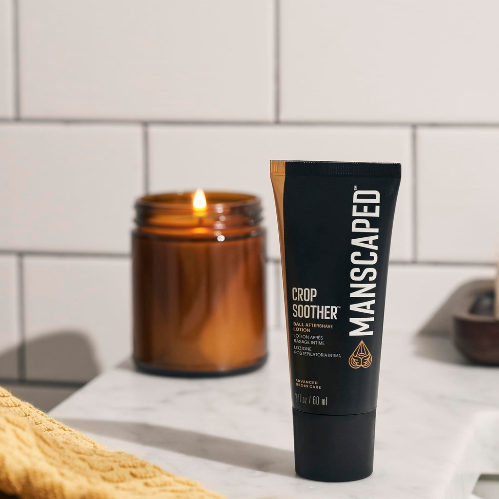 MANSCAPED Crop Soother Groin Aftershave – Aloe, Oats, Shea & Cocoa Butter