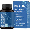 Maple Holistics Biotin 10000mcg & Collagen Hair Growth Supplement for Women & Men