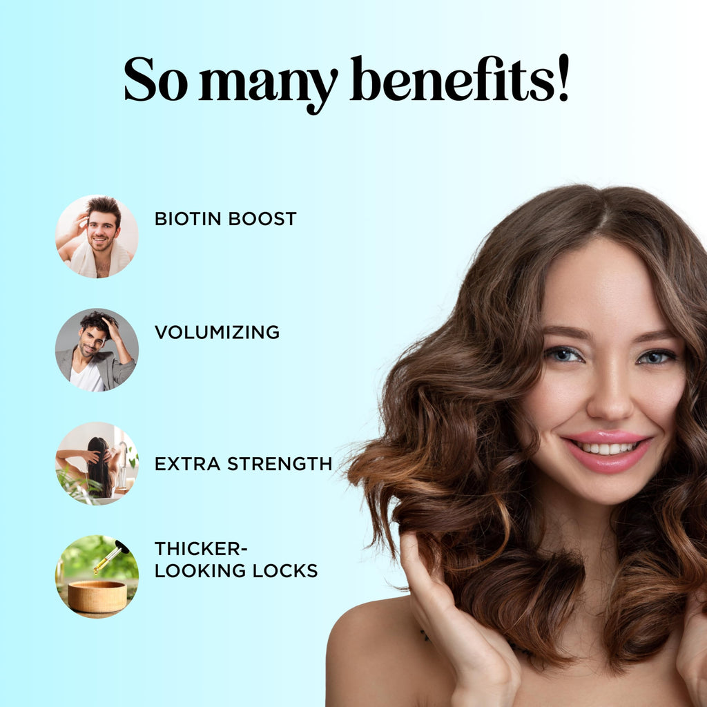 Maple Holistics Biotin Conditioner for Thinning Hair – Volumizing, Sulfate-Free, 25 fl oz