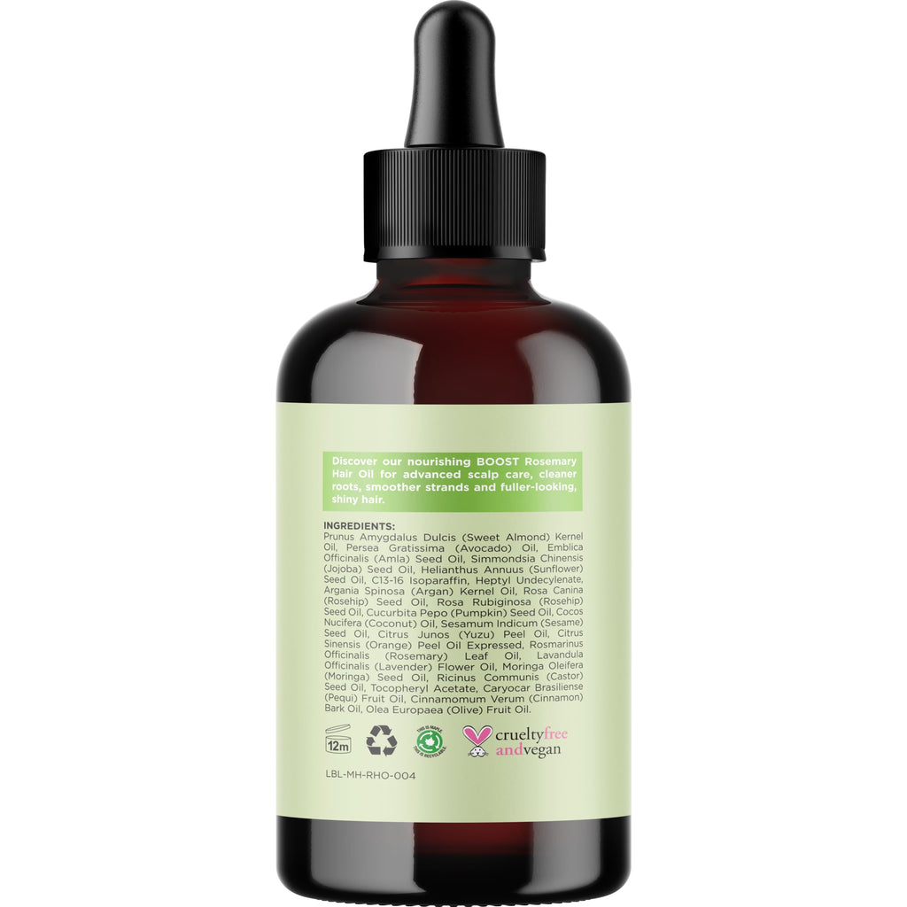 Maple Holistics Volumizing Rosemary Hair Oil Serum – Lightweight Scalp & Hair Moisturizer