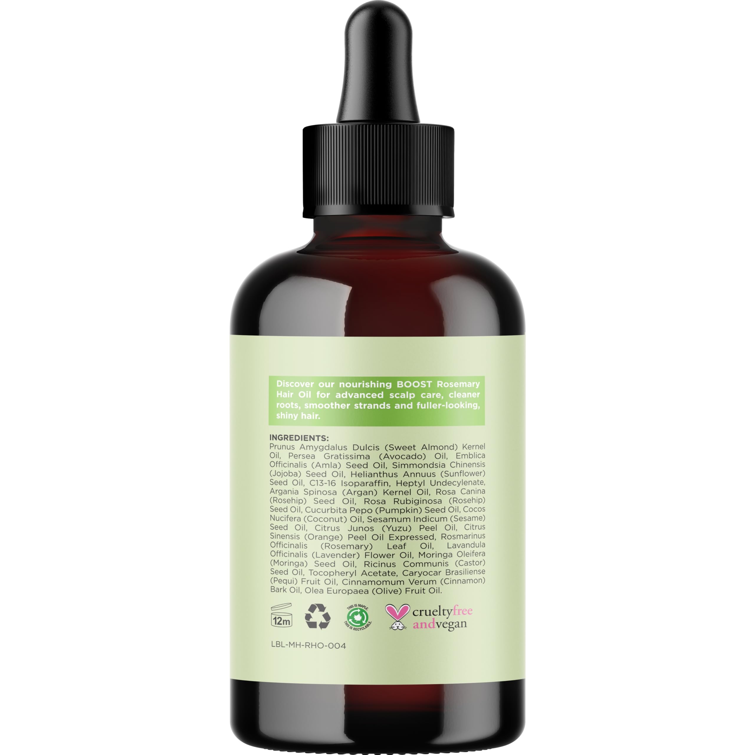 Maple Holistics Volumizing Rosemary Hair Oil Serum – Lightweight Scalp & Hair Moisturizer