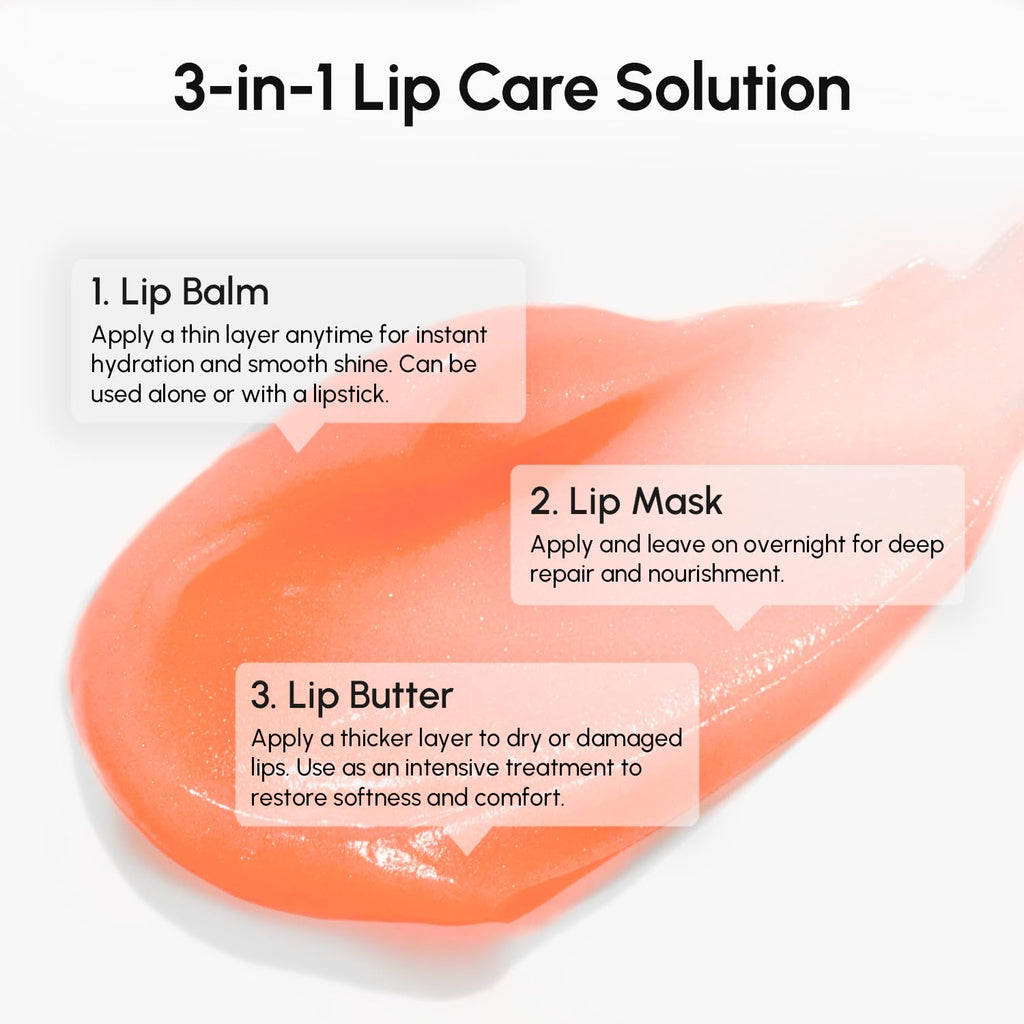 MAREE Lip Mask Overnight 2 Pack — Hydrating Lip Butter with Hyaluronic Acid & Collagen