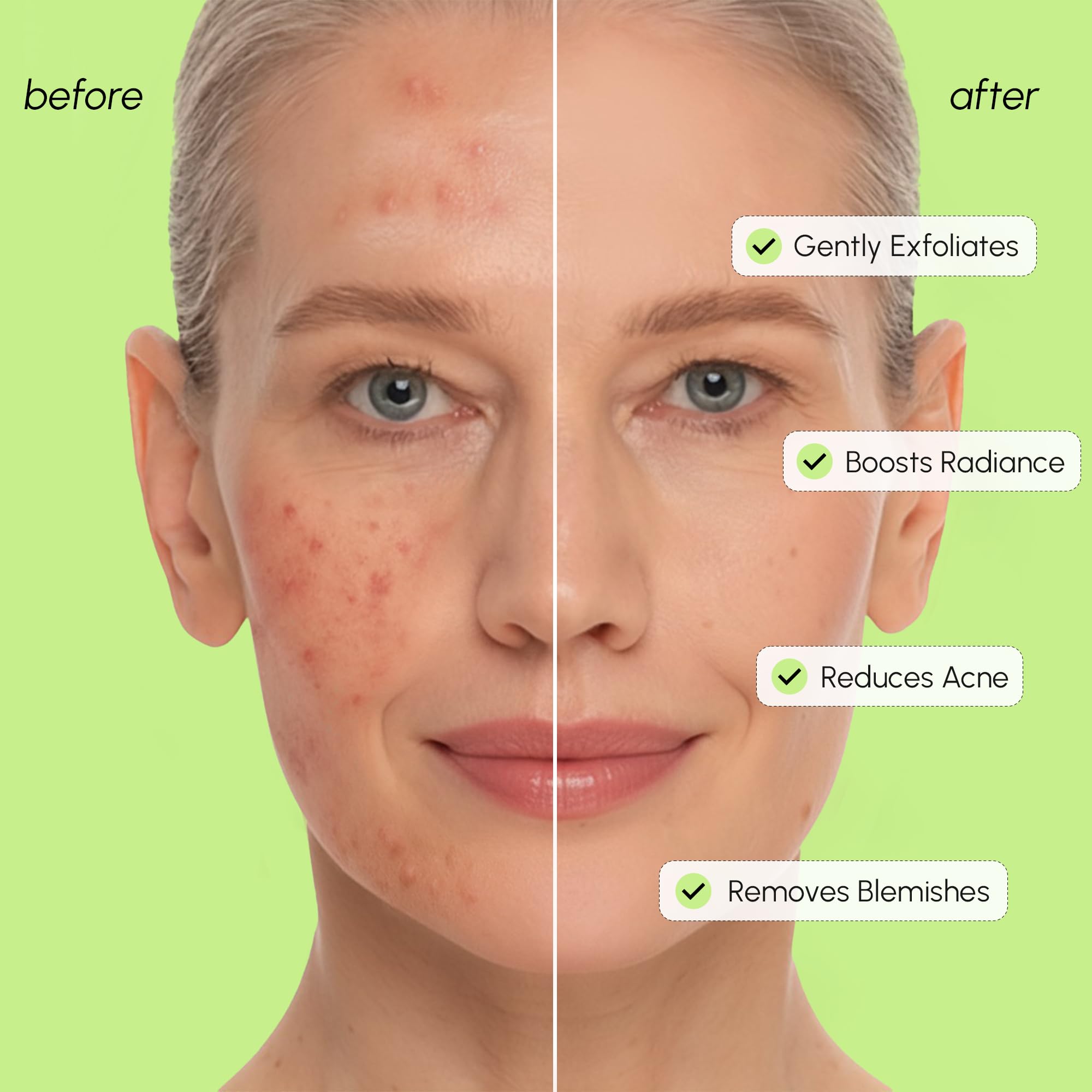 MAREE Exfoliating Toner with Salicylic Acid – AHA BHA Face Exfoliant & Pore Cleaner