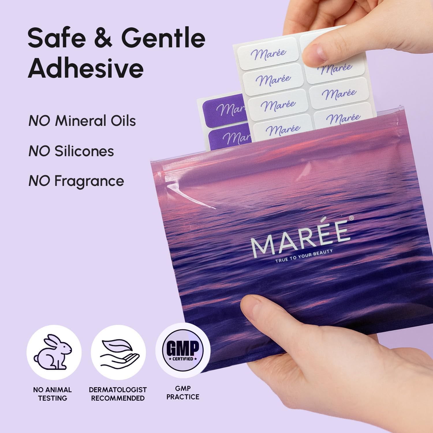 MAREE Face Lift Tape Wrinkle Patches – Overnight Patches for Eyes, Forehead & Neck | 224 Pcs