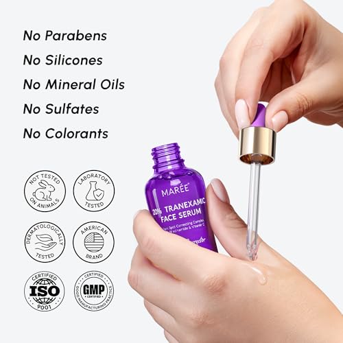 MAREE 20% Tranexamic Acid Serum Complex – Dark Spot Corrector with Niacinamide & Vitamin C