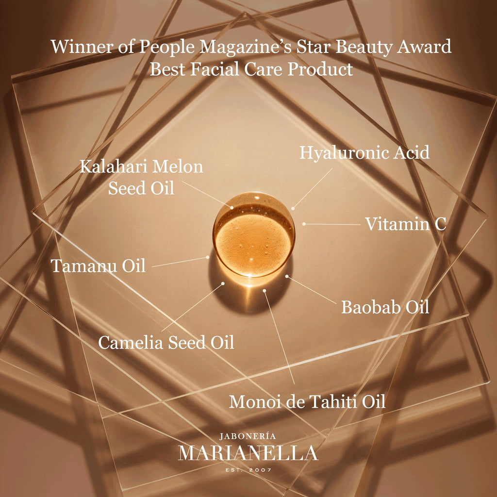 Marianella Anti-Aging Royal Kalahari Serum – Hyaluronic Acid, Vitamin C & Melon Oil | Face & Eye Serum