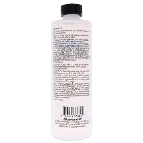 Marianna Pure Acetone Nail Polish Remover – 16 oz