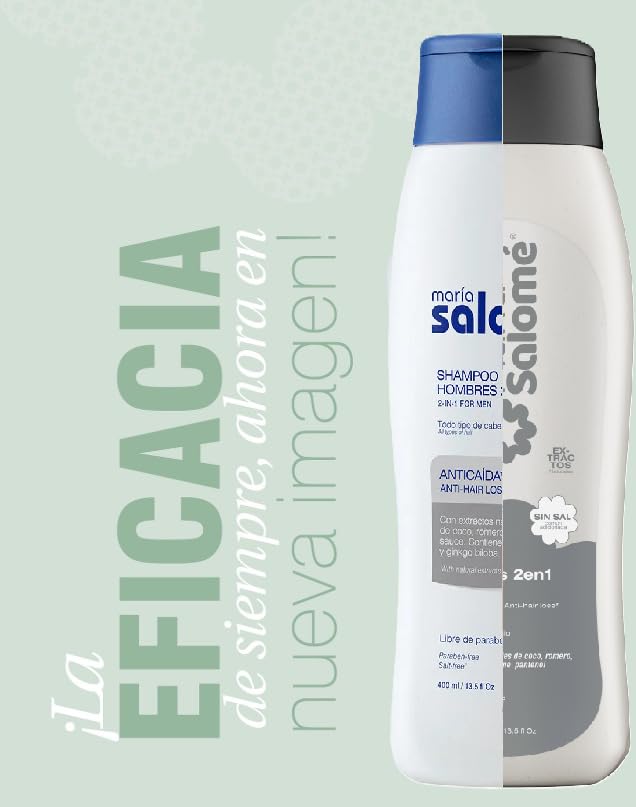 Maria Salome 2-in-1 Shampoo for Hydration and Gentle Scalp Care