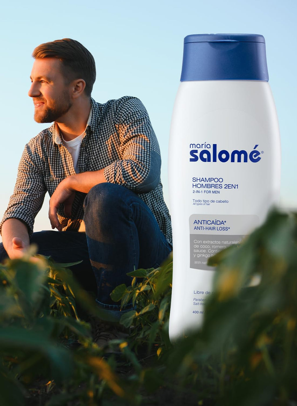 Maria Salome 2-in-1 Shampoo for Hydration and Gentle Scalp Care