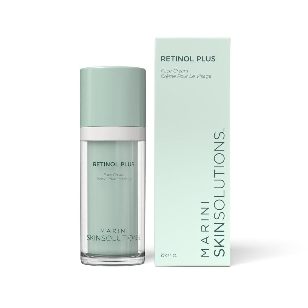 Marini SkinSolutions Retinol Plus – Anti-Aging Cream with Peptides, Antioxidants & Hyaluronic Acid (USA Made)
