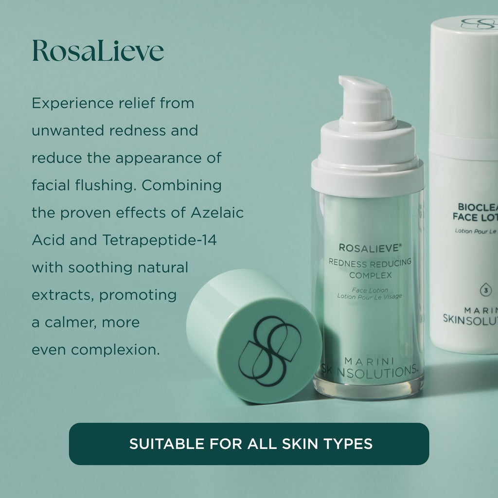 Marini RosaLieve - Redness Reducing Face Lotion with Azelaic Acid & Tetrapeptide-14
