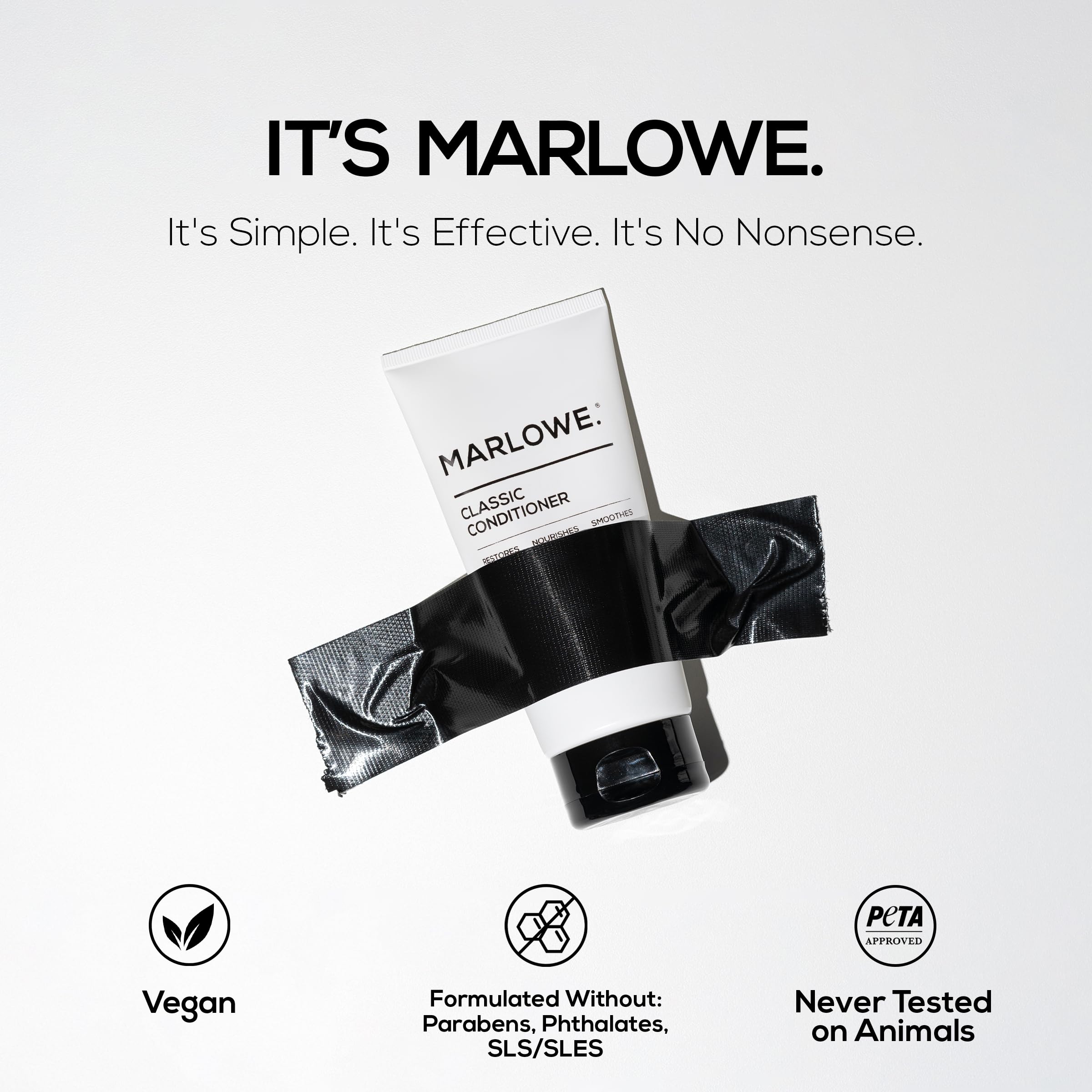 MARLOWE No.173 Classic Mens Conditioner – Nourishes, Restores & Smooths Hair
