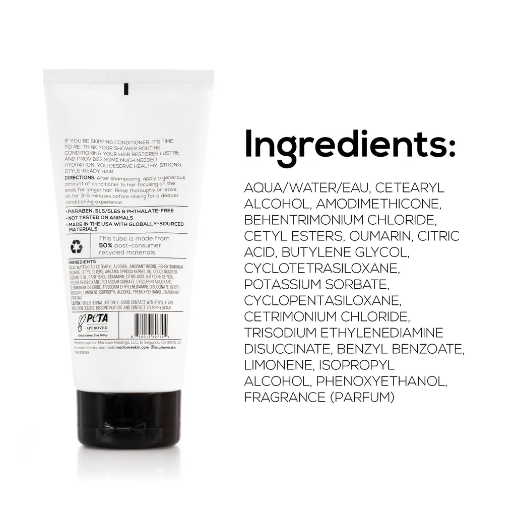 MARLOWE No.173 Classic Mens Conditioner – Nourishes, Restores & Smooths Hair