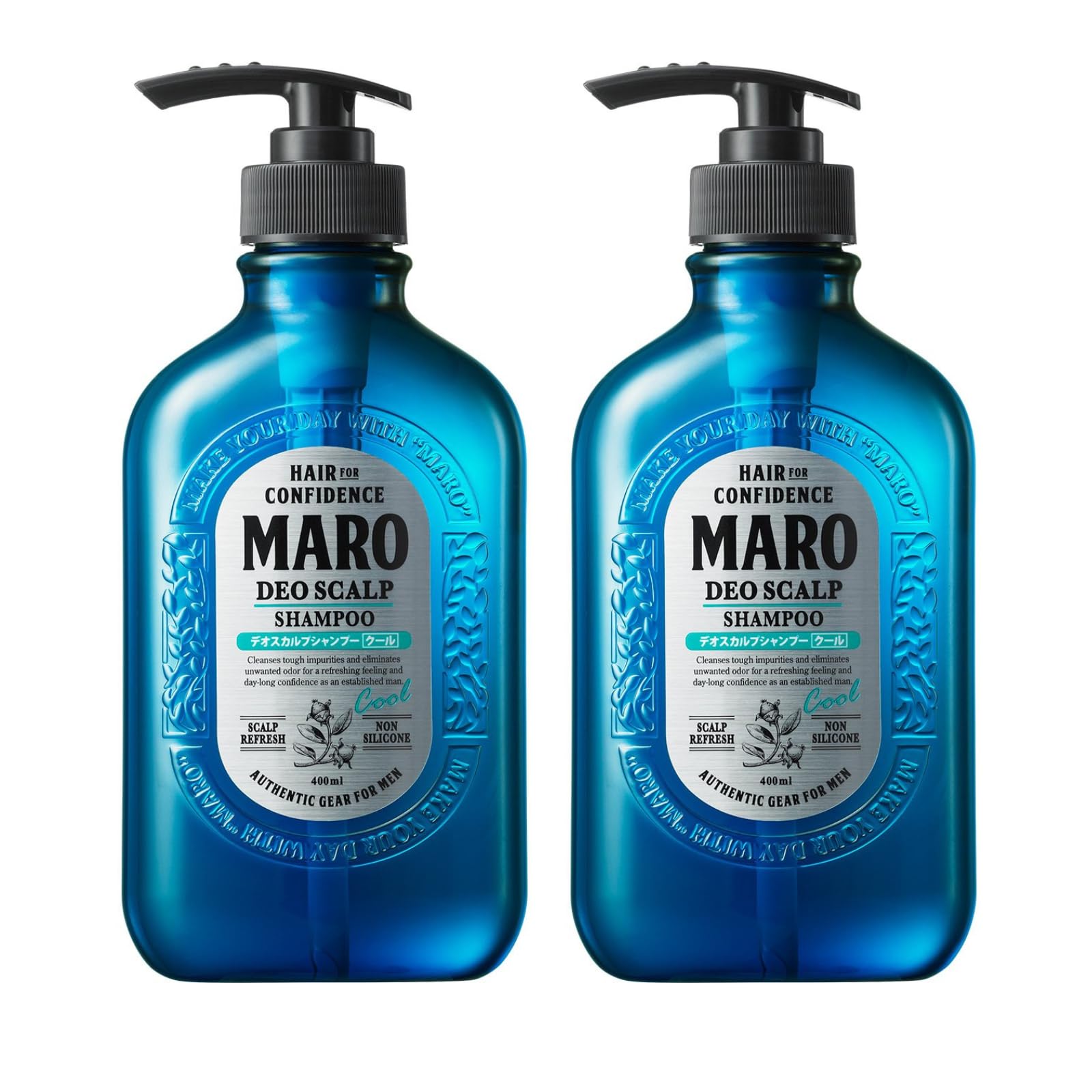 MARO Deo Scalp Shampoo 2-Pack – Soothing Cleanse, Odor at the Roots