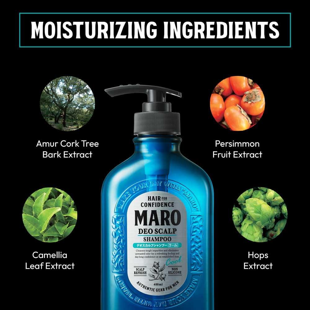 MARO Deo Scalp Shampoo 2-Pack – Soothing Cleanse, Odor at the Roots
