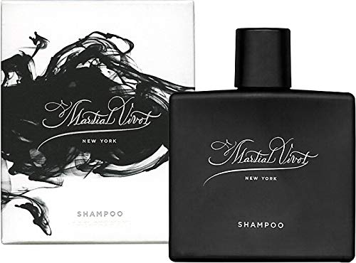 MARTIAL VIVOT Men's Certified Organic Hair Shampoo – Aloe Vera, Sulfate & Alcohol Free, 7.3 oz