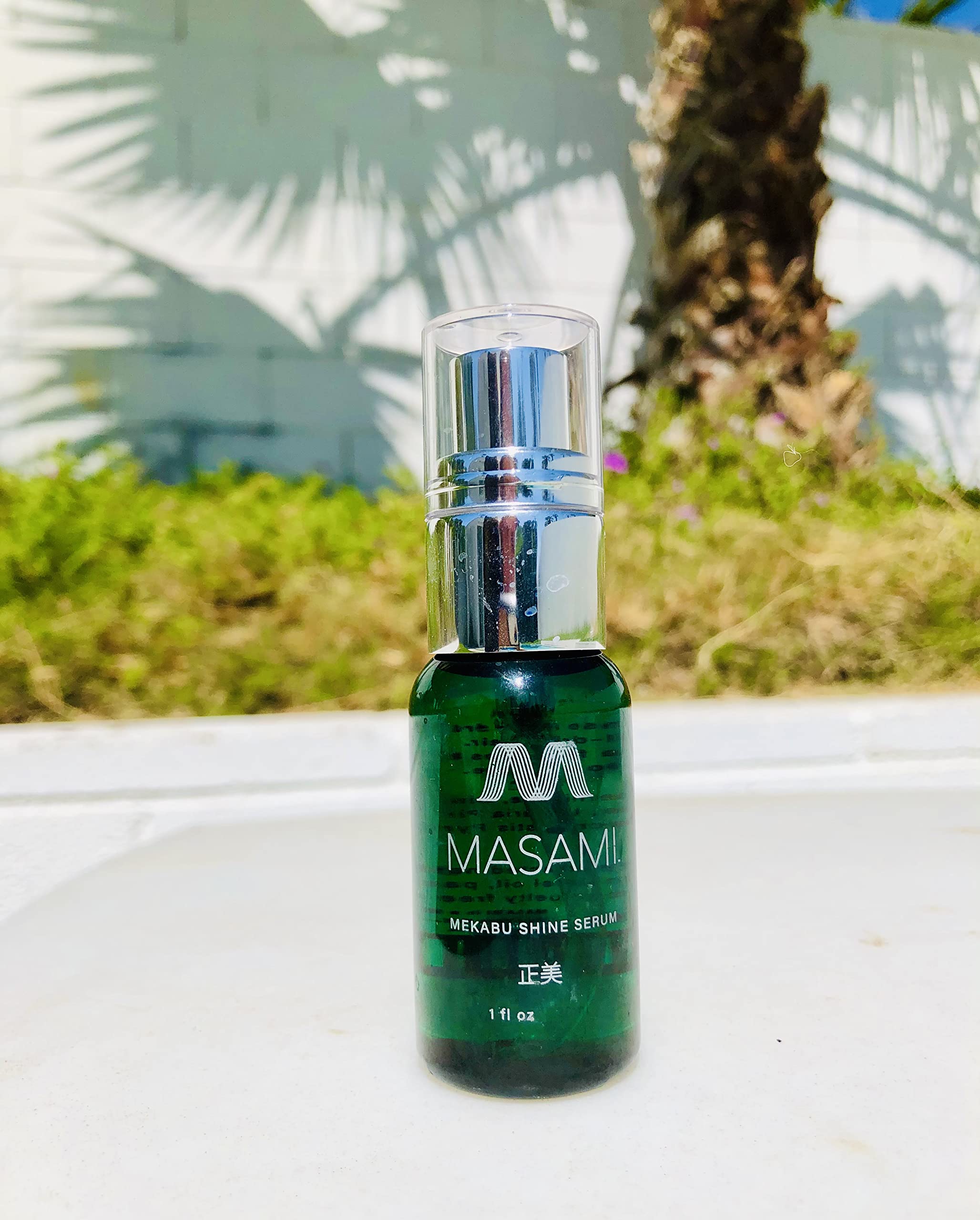 MASAMI Mekabu Hydrating Shine Serum – Travel Size, Vegan & Sulfate-Free