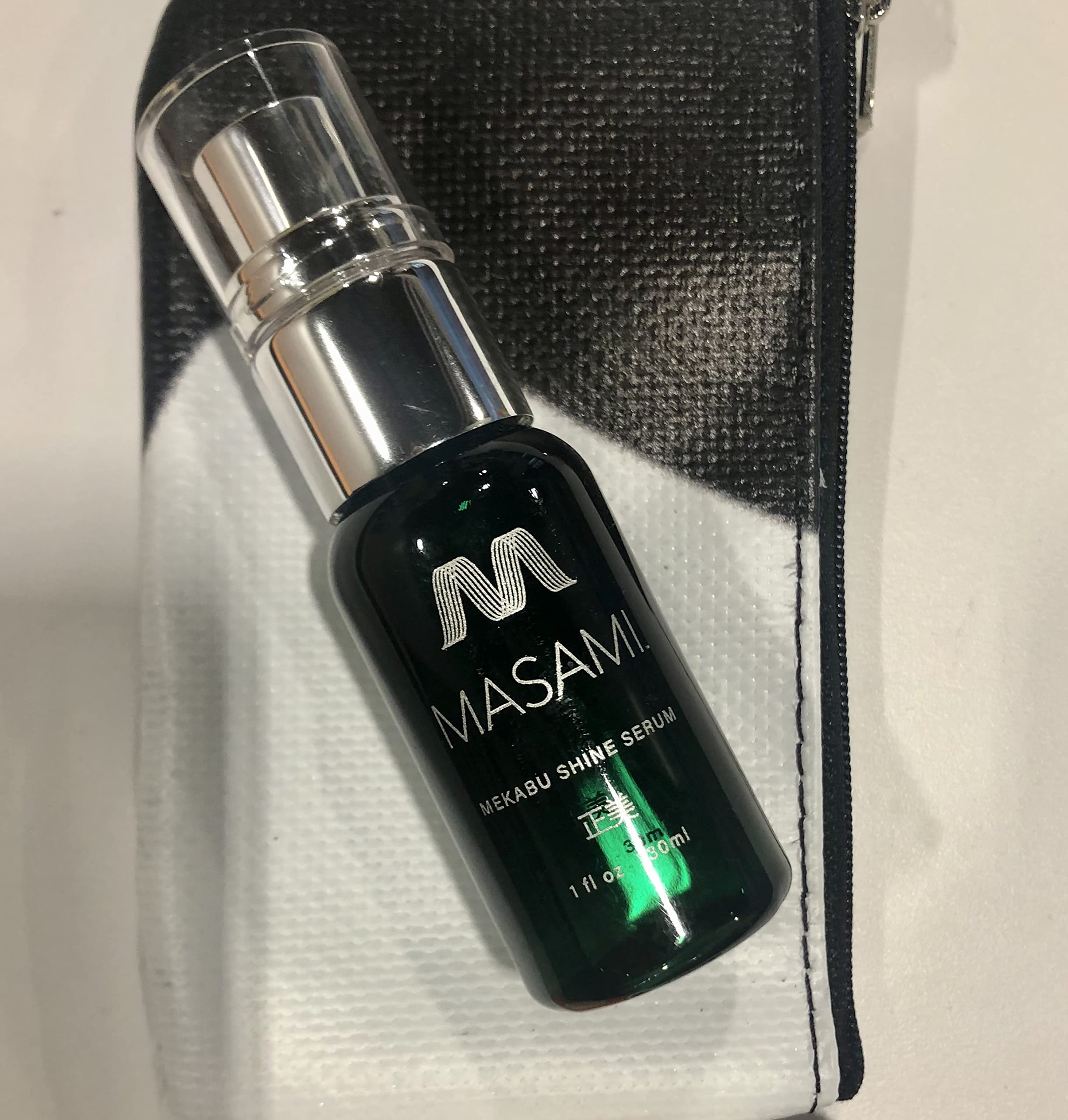 MASAMI Mekabu Hydrating Shine Serum – Travel Size, Vegan & Sulfate-Free