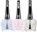MASGLO Gel Evolution – Set of 3 No-Lamp Gel Polish, Fast-Drying, 12-Day Wear, 14-Free Formula, High-Gloss, Vegan (0.5 oz Each)