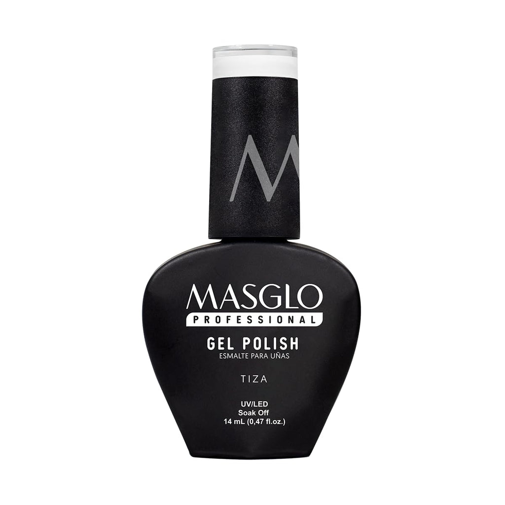 MASGLO Gel Polish High-Pigment Long-Lasting UV/LED Nail Color – Soak-Off Glossy Lacquer, 0.47 Oz