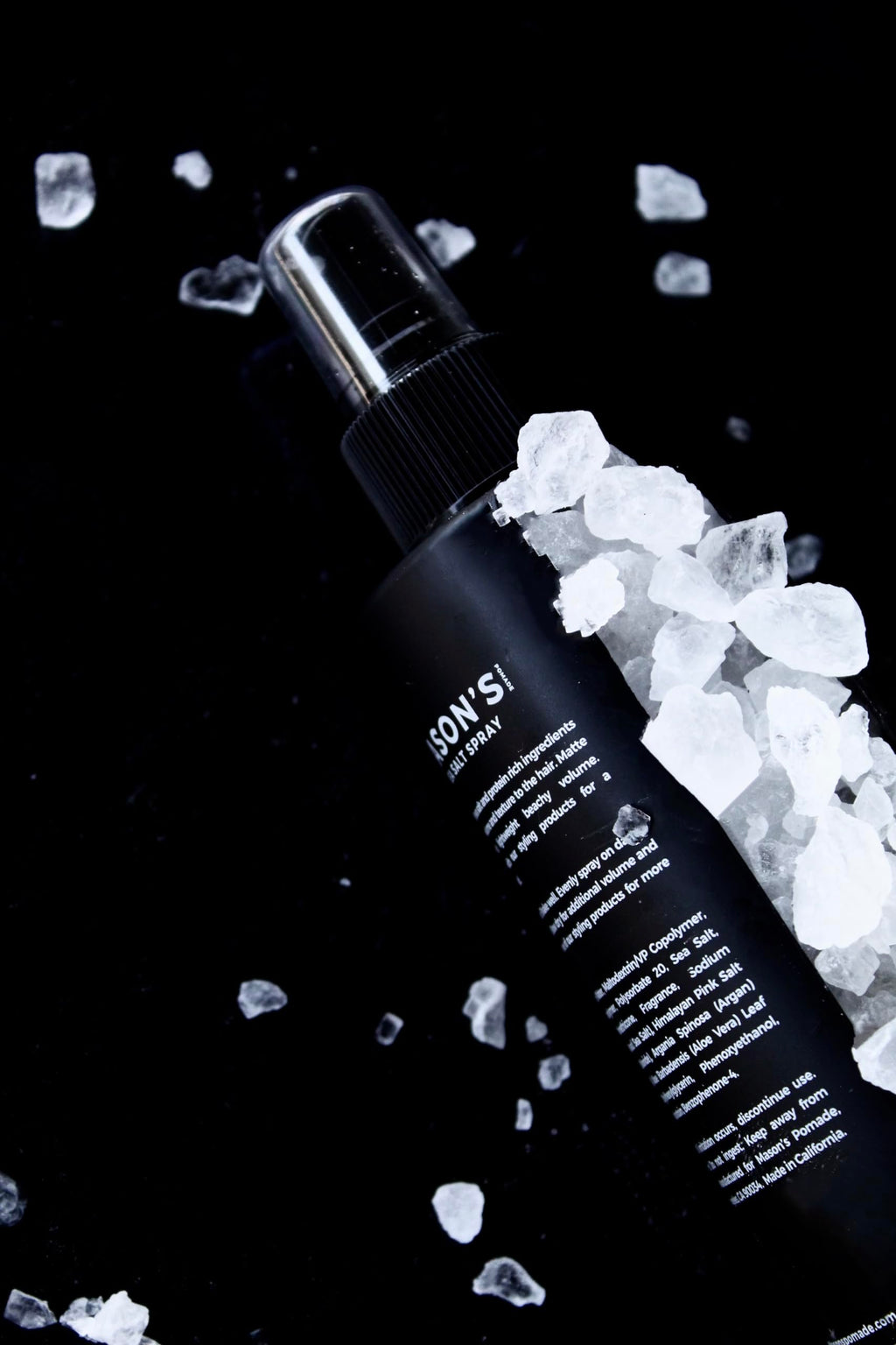 Mason’s Sea Salt Spray – Beach Waves, Aloe & Argan Oil, Lightweight 8 oz