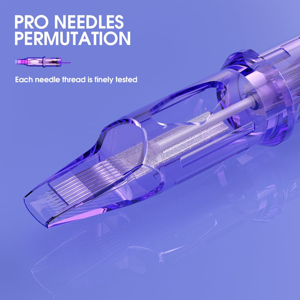 Mast Pro Tattoo Cartridges 20Pcs Disposable Needles Curved Magnum 1005RM | MAST TATTOO