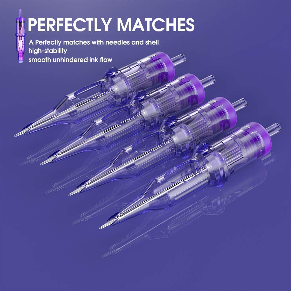 Mast Pro Cartridge Tattoo Needles 20Pcs 0.4mm 1401RL | MAST TATTOO