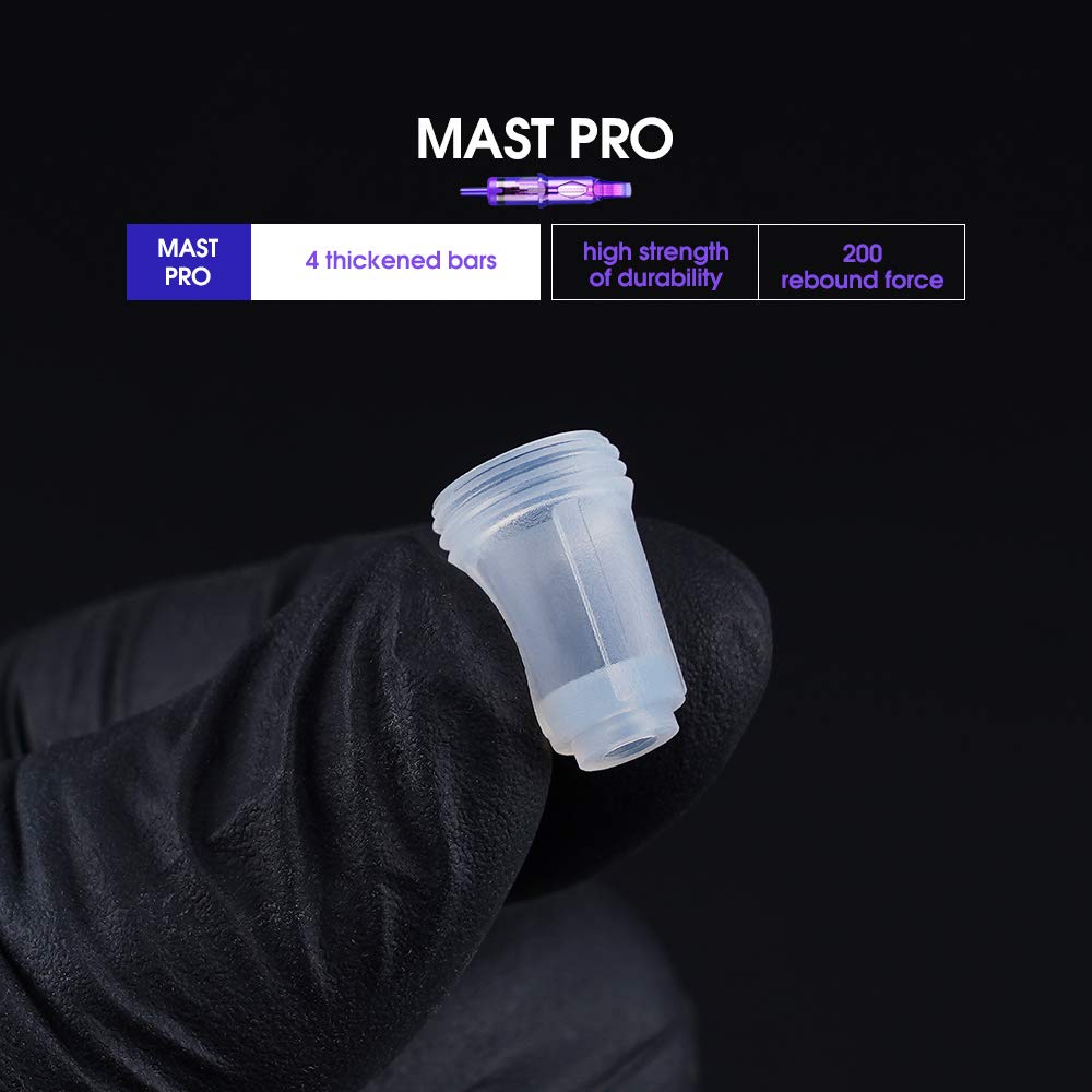 MAST TATTOO Mast Pro Cartridges 20Pcs – Disposable Bugpin Magnum 1005M Needles