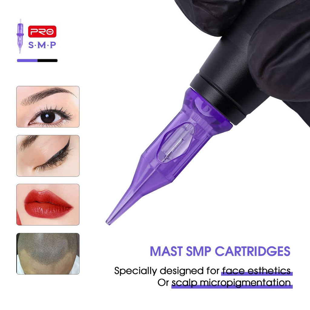 Mast Tattoo Pro 0601RL 0.20mm Ultra-Fine Round Liner Needles | PMU & Scalp