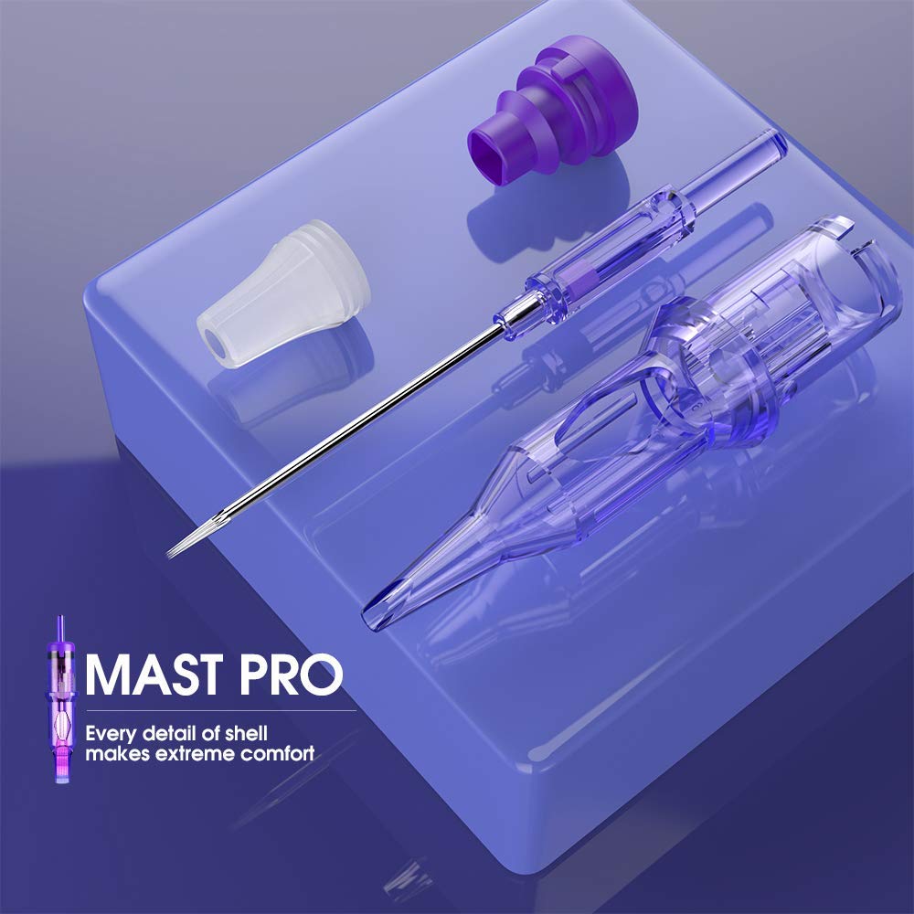 Mast Tattoo Pro 0601RL 0.20mm Ultra-Fine Round Liner Needles | PMU & Scalp