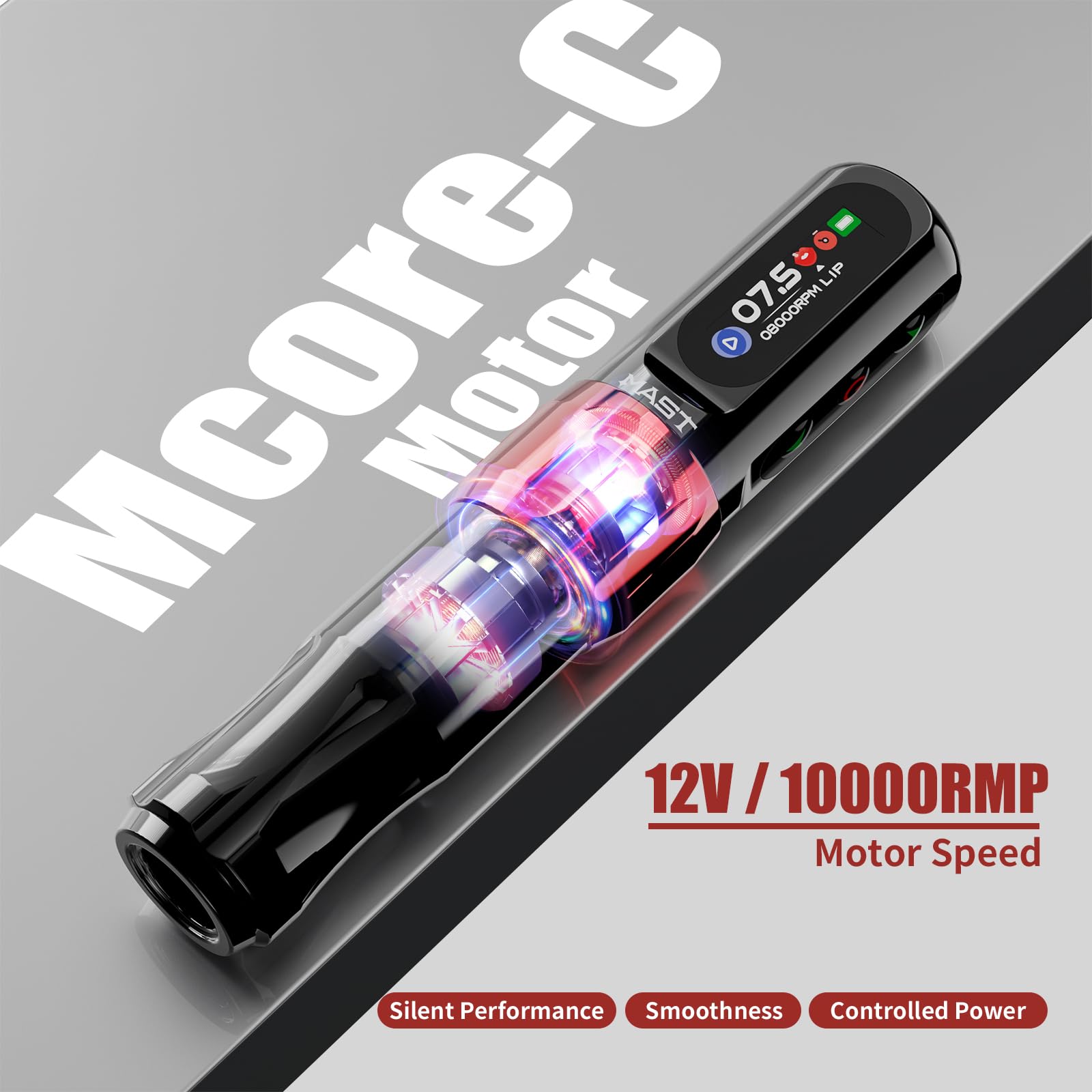 Mast Tattoo Tour2 Pro Cordless Tattoo Pen Kit for Beginners – Home Training