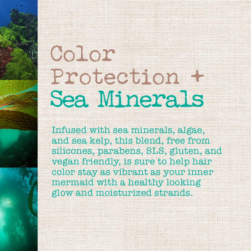 Maui Moisture Color Protect + Sea Minerals Conditioner — Color-Safe Hydration | 13 Fl Oz