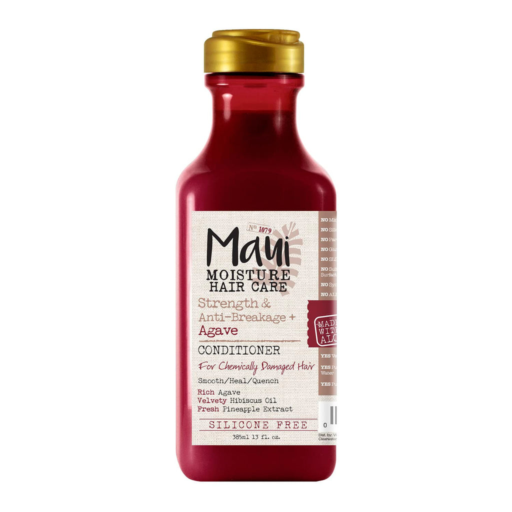 Maui Moisture Strength Anti-Breakage + Agave Conditioner for Color-Treated Hair | Vegan, Sulfate-Free
