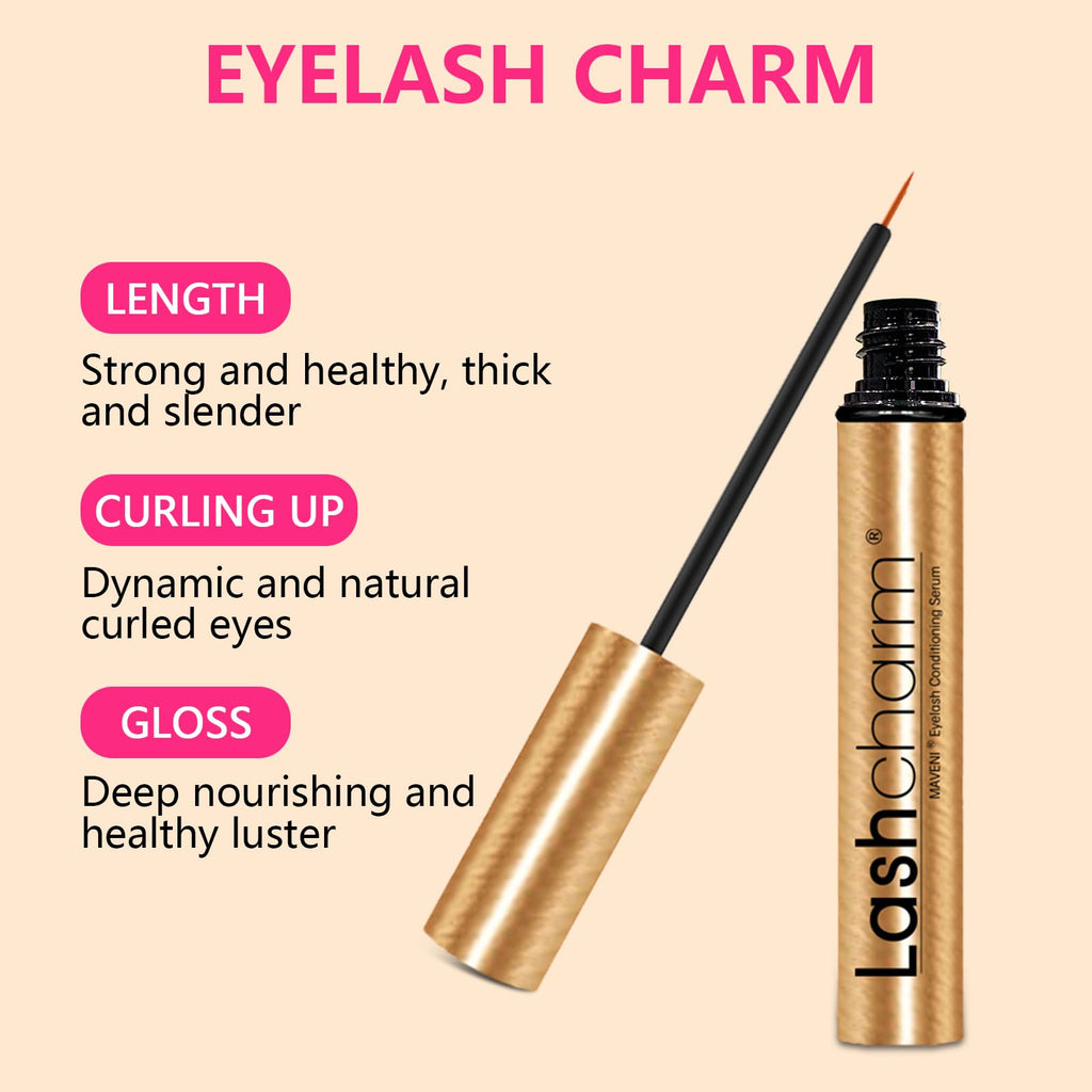 MAVENI Lash Enhancing Serum – Advanced Eyelash Growth (5ml) – Gold