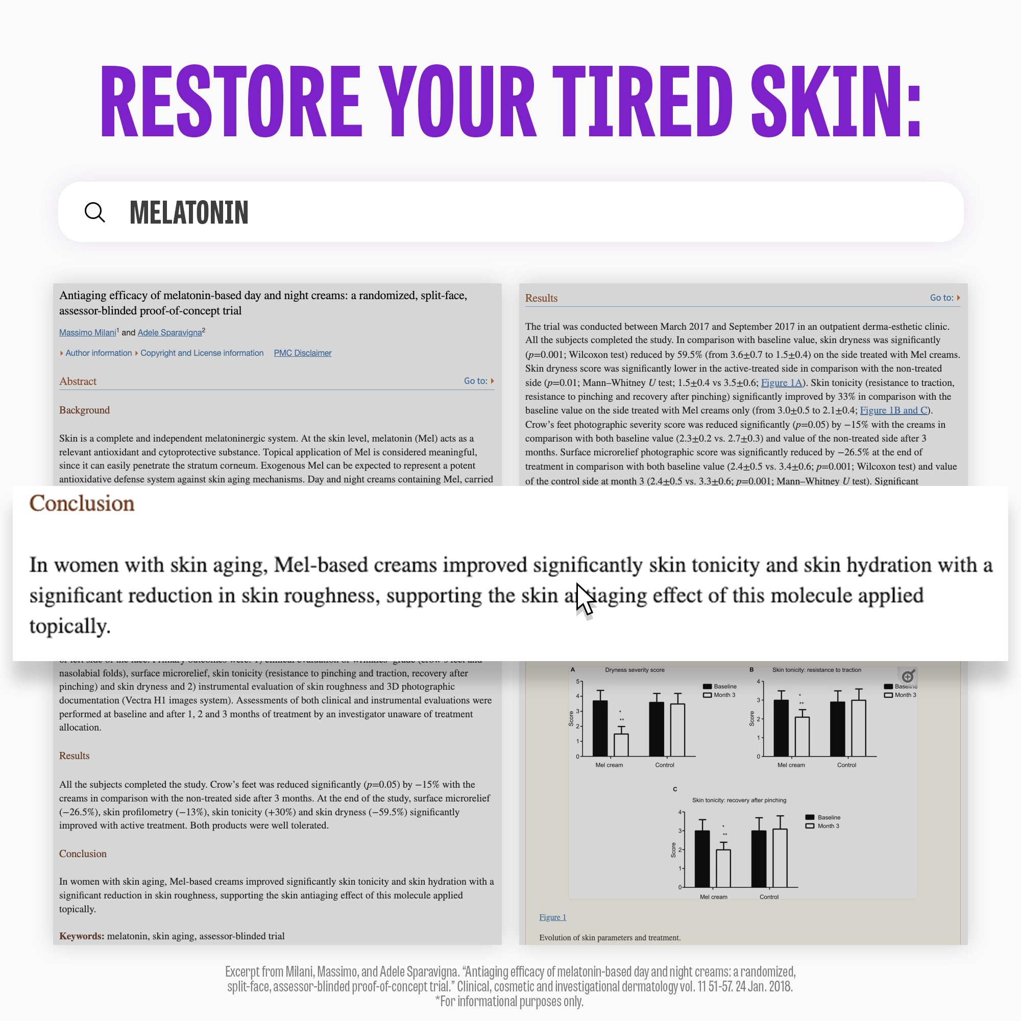 MAXCLINIC Time Return Melatonin Cream – Hydrating Face Moisturizer for Dry Skin | Restful, Radiant Look
