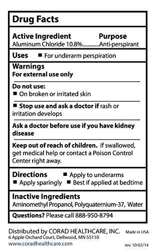 MAXIM Sensitive Clinical Strength Antiperspirant for Men & Women – Unscented Roll-On, 1 Fl Oz