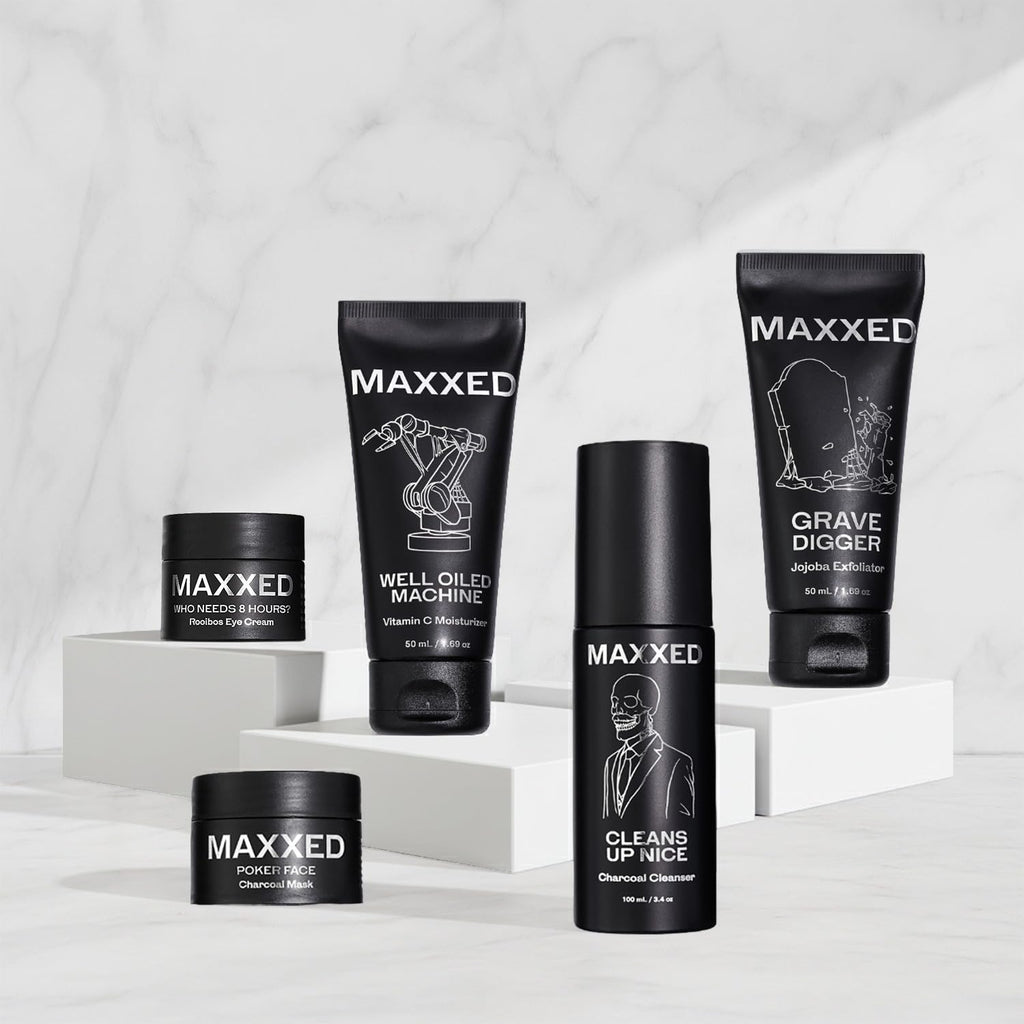 MAXXED Complete Advanced Rejuvenation Routine — 5-in-1 Men’s Skincare Set