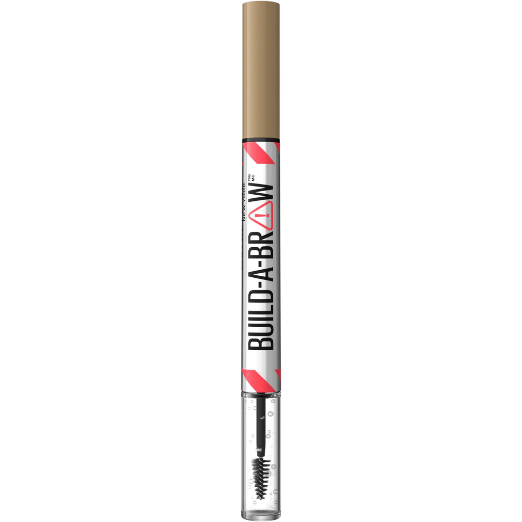 Maybelline Build-A-Brow 2-in-1 Brow Pen + Sealing Gel | Fuller, Real-Looking Brows – Blonde