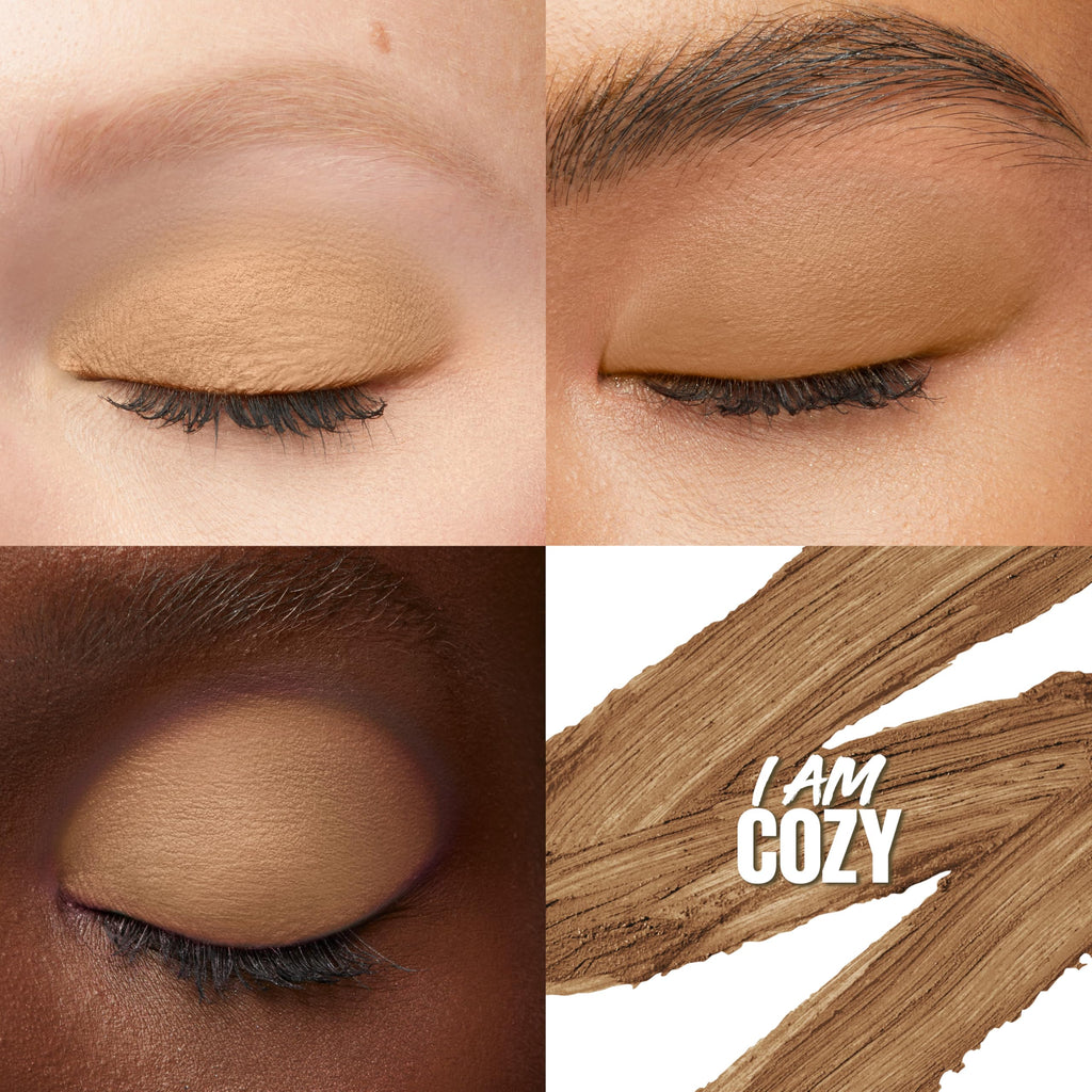 Maybelline Color Tattoo Eye Stix 4 in 1 Longwear Shadow Liner Primer I Am Cozy Matte Taupe