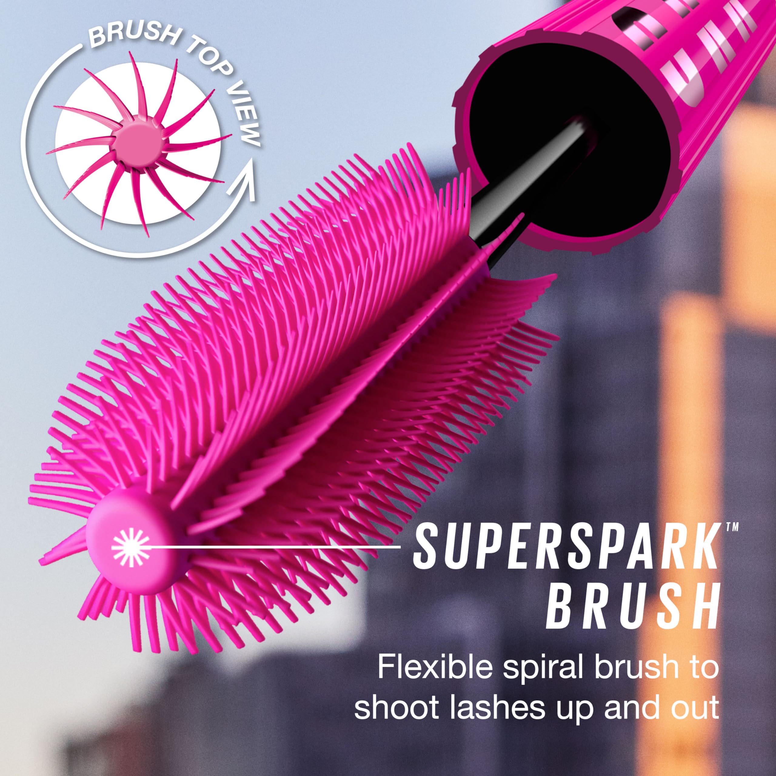 Maybelline Lash Sensational Firework Mascara – 24HR Wear, Lengthening & Volumizing