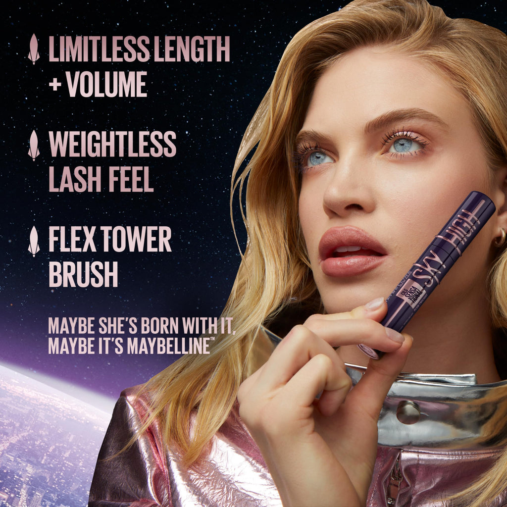 Maybelline Lash Sensational Sky High Mascara Burgundy Haze – Volumizing & Lengthening