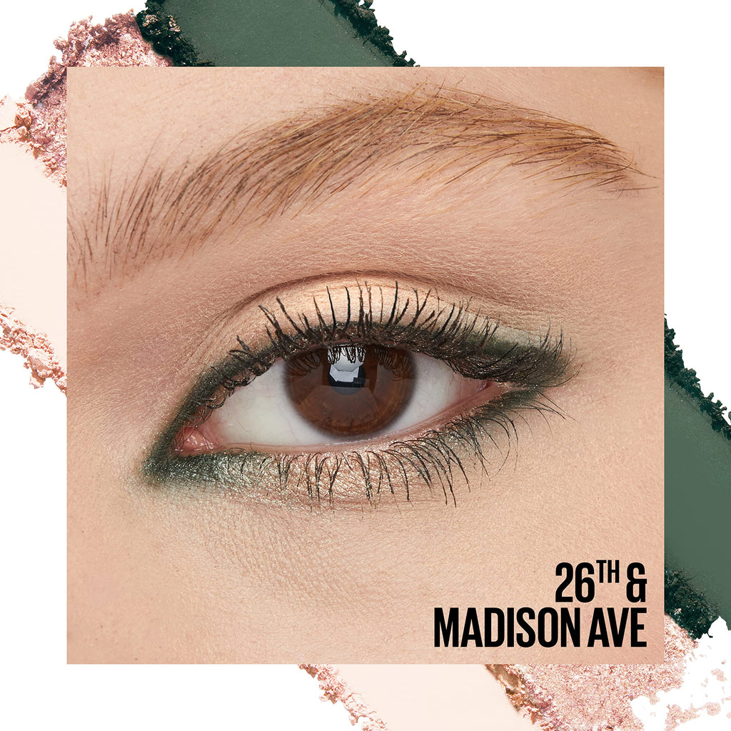 Maybelline Shadow Blocks Eyeshadow Palette – 3-Pan Stack, Travel-Size, SoHo & Brooklyn Inspired