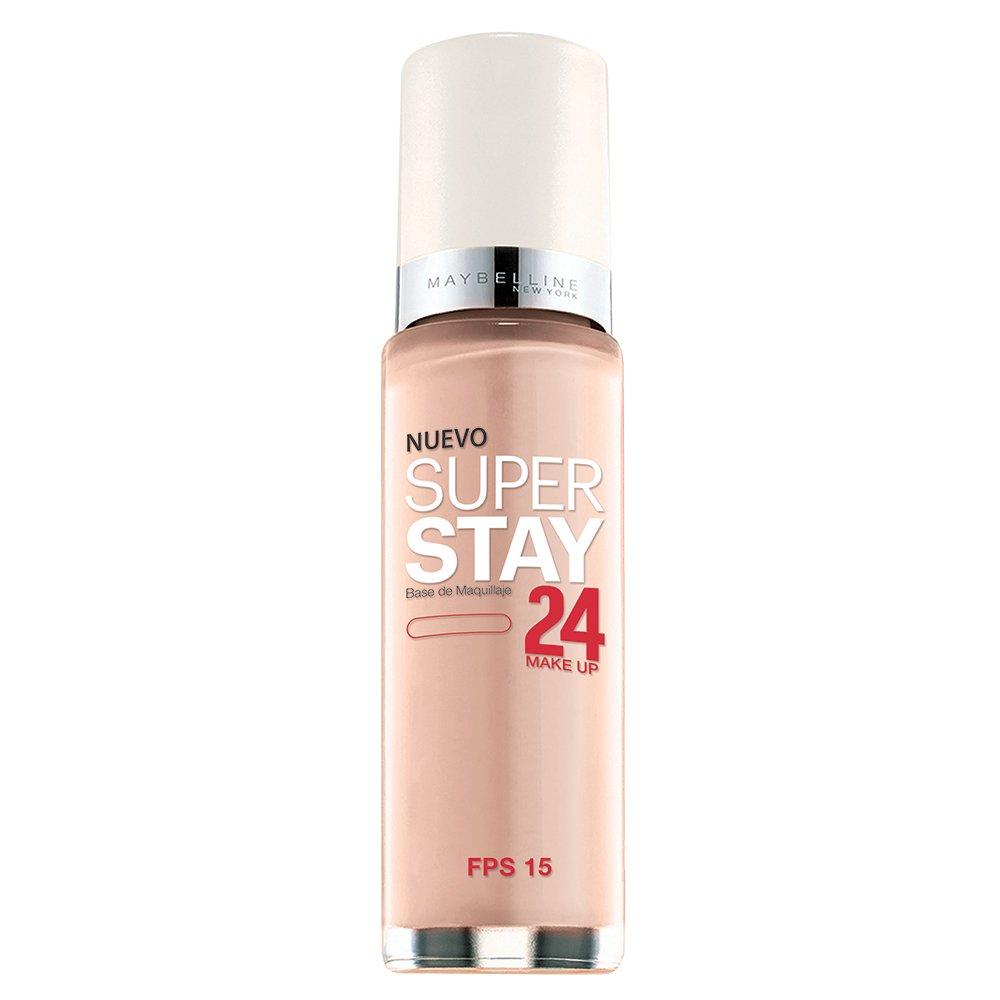 Maybelline New York Super Stay 24Hr Makeup – Classic Ivory, 1 Fl Oz | Oil-Free, Fragrance-Free