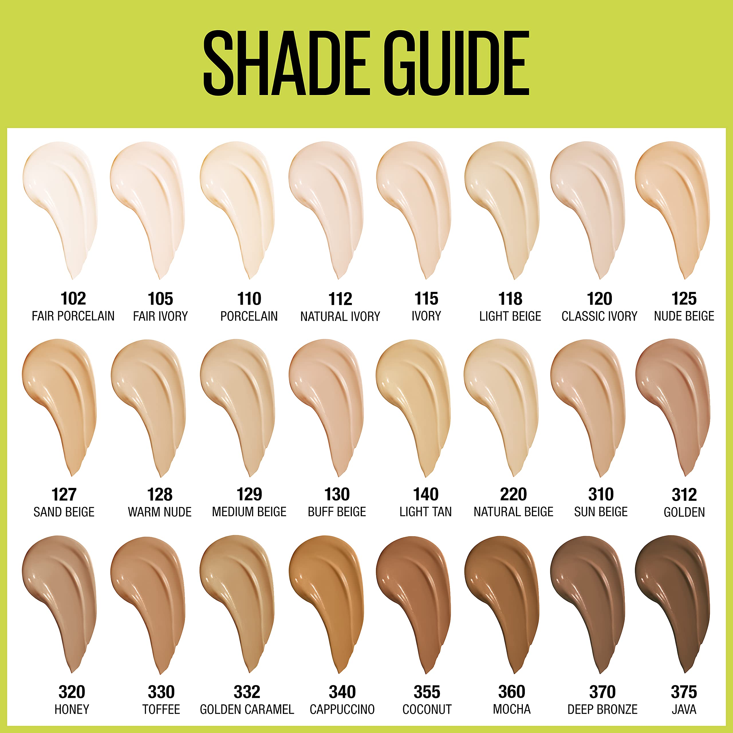 Maybelline Super Stay Full Coverage Foundation – Up to 30HR Matte, Transfer & Sweat Resistant
