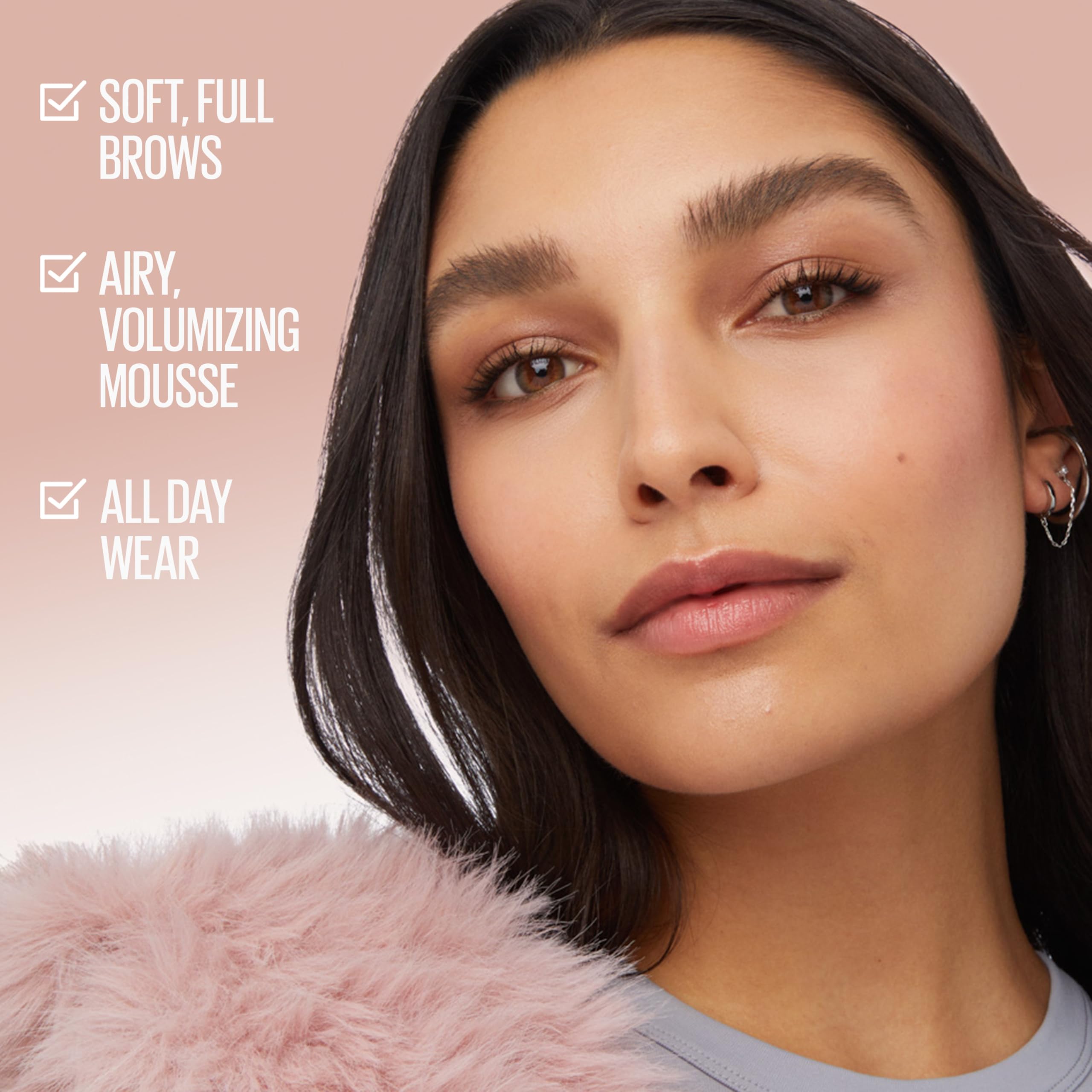 Maybelline Superfluff Brow Mousse – All-Day Fluffy Brows in Soft Brown